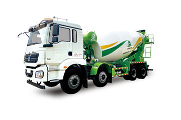 陕汽重卡 德龙M3000 340马力 8X4 7.6方混凝土搅拌车(神州永达牌)(AYD5312GJBSX30)