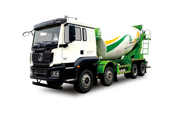 陕汽重卡 德龙M3000S 350马力 8X4 7.68方混凝土搅拌车(神州永达牌)(国六)(AYD5319GJBSX30)