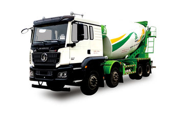陕汽重卡 德龙M3000S 340马力 8X4 7.68方混凝土搅拌车(神州永达牌)(AYD5315GJBSX30)