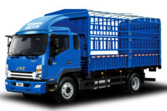 江淮 德沃斯Q8 168马力 4X2 6米排半仓栅式载货车(HFC5160CCYP91K1D3V)