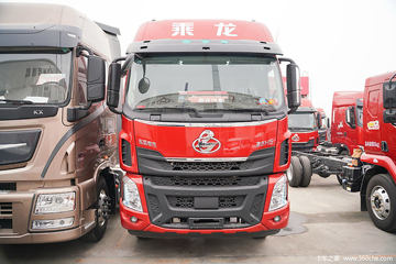 东风柳汽 乘龙H5 350马力 8X4 平板运输车(国六)(LZ5310TPBH5FC1)