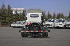 江淮 帅铃E中体 132马力 3.905米排半仓栅式轻卡(HFC5041CCYP52K3C2V)