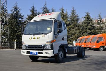 江淮 帅铃E中体 132马力 3.905米排半仓栅式轻卡(HFC5041CCYP52K3C2V)