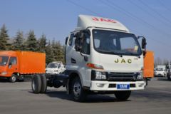 江淮 帅铃E中体 132马力 3.905米排半仓栅式轻卡(HFC5041CCYP52K3C2V)