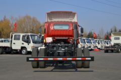 江淮 帅铃Q7 170马力 5.4米排半仓栅式轻卡(国六)(HFC5128CCYP71K2D1S)