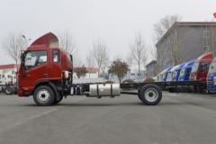 江淮 帅铃Q7 170马力 5.4米排半仓栅式轻卡(国六)(HFC5128CCYP71K2D1S)