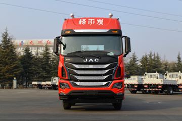 江淮 格尔发K5W重卡 290马力 6X2 9.5米翼开启厢式载货车(HFC5251XYKP1K4D54CS)