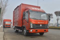 中国重汽HOWO 统帅 130马力 4.15米单排厢式轻卡(ZZ5047XXYC3314E145-1)