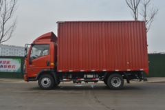 中国重汽HOWO 统帅 130马力 4.15米单排厢式轻卡(ZZ5047XXYC3314E145-1)