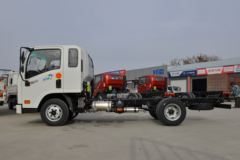 大运 新奥普力 116马力 3.85米排半栏板轻卡(CGC1048HDC33E)