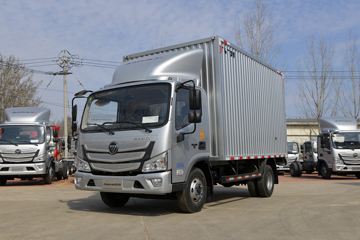福田 欧马可S1系 156马力 4.14米单排厢式轻卡(国六)(BJ5048XXY8JEA-AB3)