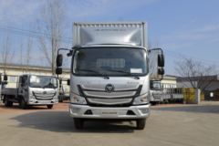 福田 欧马可S1系 156马力 4.14米单排厢式轻卡(国六)(BJ5048XXY8JEA-AB3)