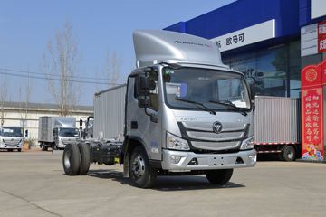 福田 欧马可S1系 156马力 4.14米单排厢式轻卡(全铝车架)(BJ5048XXY8JEA-AB3)