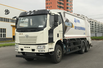 一汽解放 J6L 320马力 6X4 压缩式垃圾车(汇强车辆)(BSQ5251ZYSCAD6)