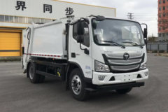 福田 欧马可S3 156马力 4X2 压缩式垃圾车(汇强车辆)(BSQ5120ZYSBJD6)