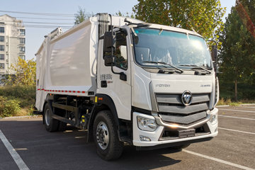 福田 欧航 190马力 4X2 压缩式垃圾车(汇强车辆)(BSQ5181ZYSBJD6)
