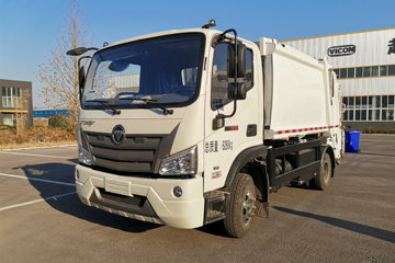 福田 瑞沃ES3 160马力 4X2 压缩式垃圾车(汇强车辆)(BSQ5080ZYSBJD6)