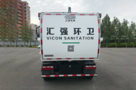 江淮骏铃底盘 垃圾运输车外观图片