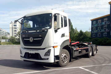 东风商用车 天龙KL 290马力 6X4 车厢可卸式垃圾车(国六)(汇强车辆)(BSQ5250ZXXDFD6)