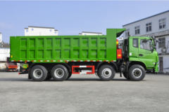 陆霸 270马力 8X4 5.8米渣料运输车(LB3310PHD51)