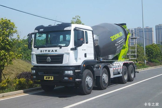 �й����� �ǵ¿�SITRAK G5 340���� 8X4 7.9�����������賵(������)(ZLJ5312GJBKE)