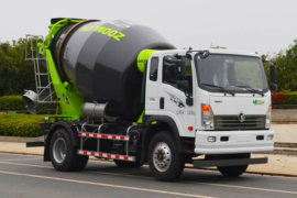 重汽成都商用车底盘&nbsp;混凝土搅拌车外观                                                图片