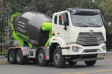 中国重汽 豪沃N5G 440马力 8X4 7.78方混凝土搅拌车(中联牌)(国六)(ZLJ5310GJBAF)