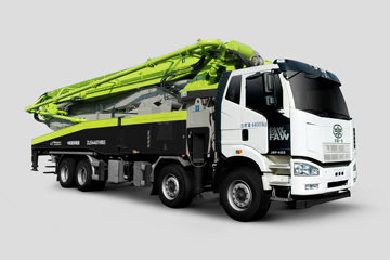 一汽解放 J6P 420马力 8X4 56米混凝土泵车(中联牌)(ZLJ5440THBJE)