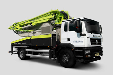 中国重汽 汕德卡SITRAK C7H 310马力 4X2 38米混凝土泵车(中联牌)(国六)(ZLJ5230THBKF)