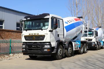 中国重汽 HOWO TX6 350马力 8X4 7.98方混凝土搅拌车(宏昌天马牌)(HCL5317GJBZZN30G66)