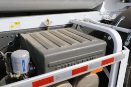 重汽豪沃(HOWO)底盘&nbsp;混凝土搅拌车底盘                                                图片