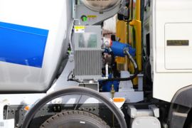 重汽豪沃(HOWO)底盘&nbsp;混凝土搅拌车上装                                                图片