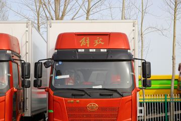 一汽解放底盘&nbsp;冷藏车外观图片