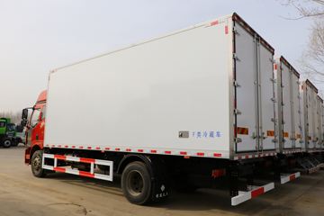 一汽解放底盘&nbsp;冷藏车外观图片