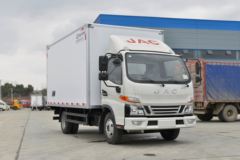 江淮 骏铃V5 130马力 4X2 4.015米冷藏车(程力威牌)