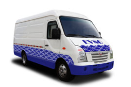 EV80&nbsp;电动封闭厢货外观图片