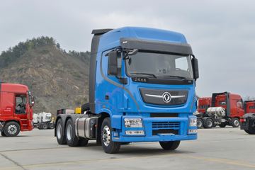 东风商用车 天龙旗舰KX 经典版 465马力 6X4 牵引车(速比3.64)
