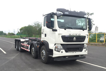中国重汽 HOWO T5G 340马力 8X4 车厢可卸式垃圾车(赛沃牌)(SAV5310ZXXE6)