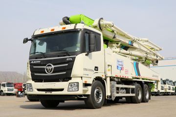 福田 欧曼GTL 400马力 6X4 L9 50米混凝土泵车(雷萨牌)(BJ5339THB-XD)