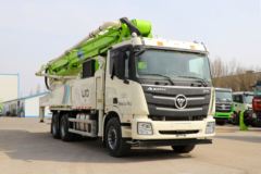 福田 欧曼GTL 400马力 6X4 L9 50米混凝土泵车(雷萨牌)(BJ5339THB-XD)