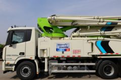 福田 欧曼GTL 400马力 6X4 L9 50米混凝土泵车(雷萨牌)(BJ5339THB-XD)
