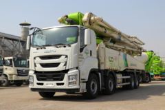 福田 雷萨L10 520马力 8X4 58米混凝土泵车(五十铃底盘)(国六)(BJ5441THB-XF)