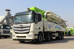 福田 欧曼EST 470马力 8X4 L10 62米混凝土泵车(雷萨牌)(BJ5449THB-XF) 福田 欧曼EST 470马力 8X4 L10 62米混凝土泵车(雷萨牌)(BJ5449THB-XF)