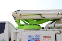 福田 欧曼EST 470马力 8X4 L10 58米混凝土泵车(雷萨牌)(BJ5449THB-XF)