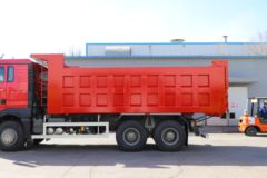 中国重汽 汕德卡SITRAK G7重卡 400马力 6X4 5.8米自卸车(ZZ3256V384HE1)