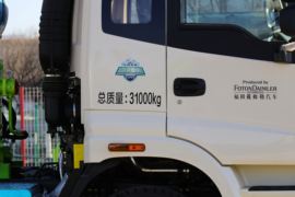 福田欧曼底盘&nbsp;混凝土搅拌车外观                                                图片