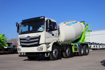 福田 欧曼ETX 340马力 8X4 7.87方混凝土搅拌车(雷萨牌)(BJ5313GJB-LP)