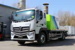 福田 欧航 190马力 4X2 车载式混凝土泵车(雷萨牌)(BJ5130THB-6A) 福田 欧航 190马力 4X2 车载式混凝土泵车(雷萨牌)(BJ5130THB-6A)