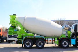 福田欧曼底盘&nbsp;混凝土搅拌车上装                                                图片