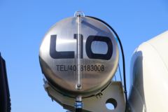 福田 欧曼ETX 340马力 8X4 7.87方混凝土搅拌车(雷萨牌)(BJ5313GJB-LP)